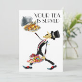 特別な紅茶のご招待 招待状 (スタンド正面)