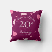 特別な結婚記念日の贈り物 クッション (裏面)