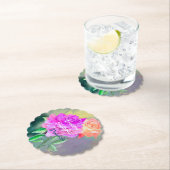 特別な絵を描時の美しい手バラ ペーパーコースター (インサイチュ)