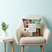 特別な義理の母への写真4枚のカスタムギフト クッション (椅子)