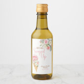 『特別な花嫁にぴったり！』カスタム MINI の「彼女はもうすぐ結婚するよ！」 ワインラベル (正面)