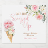 特別な花嫁のためのオーダーメイドアイテム スパークリングワインラベル (シングルラベル)