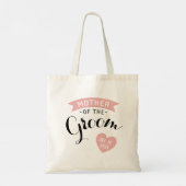 特別な花嫁の母のためのトートバッグ トートバッグ (裏面)