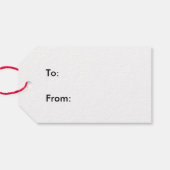 特別な行事のためのカスタム写真アート作品 ギフトタグ (裏面横)