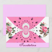 特別な行事 招待状 (正面/裏面)