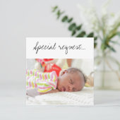 特別な要求を私の神になる親の眠っているベビーカード カード (スタンド正面)