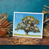 特別な記念品ギフト | オーダーメイド ファミリーツリー フォト フォトプラーク (側面)