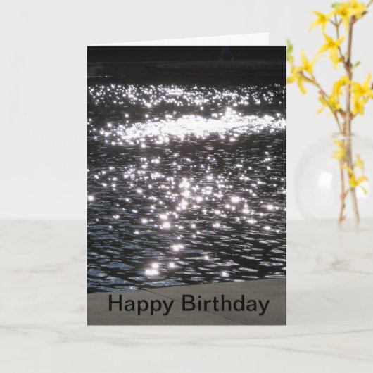 特別な誕生日をする カード (黄色い花)