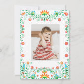 特別な誕生日パーティーの招待状 招待状 (裏面)