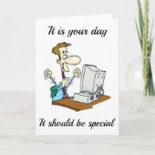 特別な誕生日*お客様と同様* カード (正面)