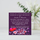 特別な誕生祝い 招待状 (スタンド正面)