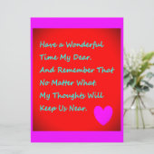 特別な誰かに伝える言葉を込めて (スタンド正面)