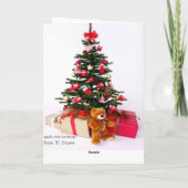 特別な誰かへのクリスマスカード シーズンカード (裏面)