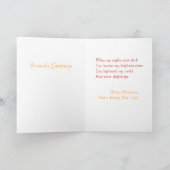 特別な誰かへのクリスマスカード シーズンカード (内部)