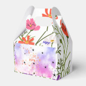 特別な贈り物のための幸せなメッセージ包装 フェイバーボックス (裏面サイド)