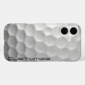 特別な贈り物 - あなたの名前が刻まれたゴルフボール Case-Mate iPhoneケース (裏面 (横))
