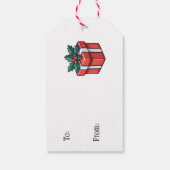 特別な贈り物 – 宛先/差出人 ギフトタグ (裏面)