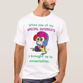 特別な関心事Tシャツ Tシャツ