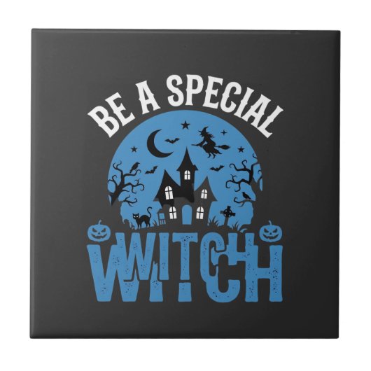 特別な魔法使いになろう ハロウィンデザイン_1 タイル (正面)
