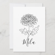 特別な11月の誕生花　菊