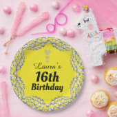 特別な16thまたは編集の年齢パーティープレート ペーパープレート (パーティー)