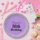 特別な16thまたは編集の年齢パーティープレート ペーパープレート (パーティー)