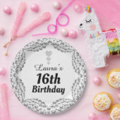 特別な16thまたは編集の年齢パーティープレート ペーパープレート (パーティー)