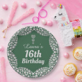 特別な16thまたは編集の年齢パーティープレート ペーパープレート (パーティー)