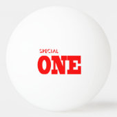 特別な1 卓球ボール (正面)