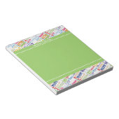 特別な21歳の誕生日パーティーパーソナライズされたプレゼント ノートパッド (アングル)