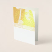 特別な40th誕生日パーティーフォトモノグラム 箔カード (正面)