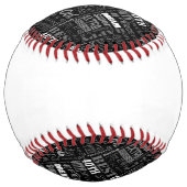 特別な40th誕生日パーティーモノグラム ソフトボール (裏面)