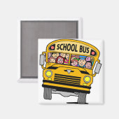 特別な「バス・ドライバー」 マグネット (正面/裏面)