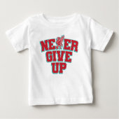 特別な「与えNever Up」 Tシャツ (正面)