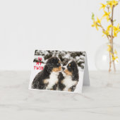 特別な「双子」カードのクリスマスをお祝いします カード (黄色い花)