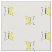 特別な"B"のダブルカラーの翼を見た！ ファブリック (クローズアップ)