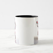 特別なKの球の回転 ツートーンマグカップ (中央)