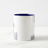 特別なKの跳躍 ツートーンマグカップ (中央)