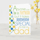 特別にパパ カード (黄色い花)