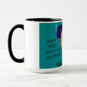 特別に作るものが隠さないで下さい マグカップ (左)