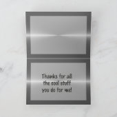 特別に幸せな父親の日 カード (内部)