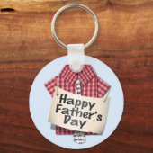 特別に幸せな父親の日 キーホルダー (正面)