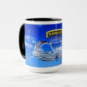 特別に設計された空挺射撃機の記念 マグカップ (正面左)