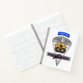 特別に設計された空挺空挺飛行士 ノートブック (内部)