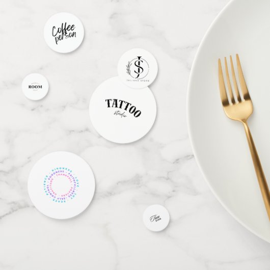 特別の場合の化粧台紙吹雪 コンフェッティ (グループ)