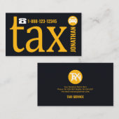 特別イエロータクシーLetter-i看板キャブドライバ 名刺 (正面/裏面)