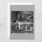 「特別イベントお祝い」招待状 招待状 (正面/裏面)