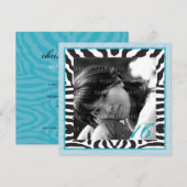 特別イベントご招待 :: ゼブラスクエア 1SQ 招待状 (正面/裏面)