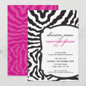 特別イベント招待 :: スーパーズブラ 6P 招待状 (正面/裏面)