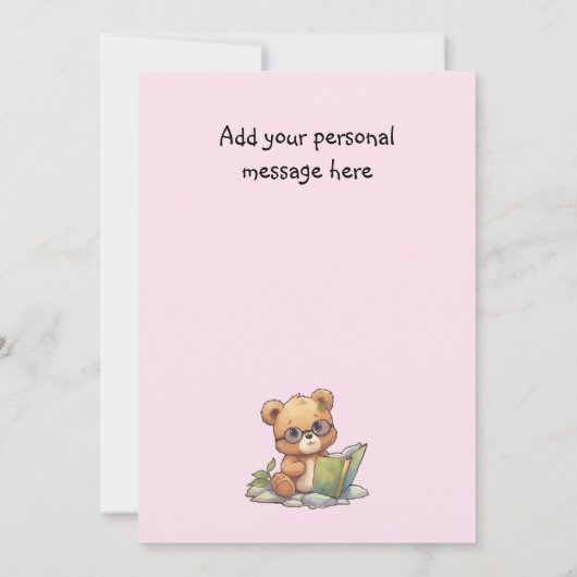 特別エド先生ハッピー先生デー 招待状 (裏面)